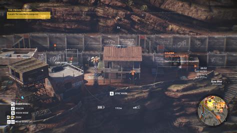 THE PRISON VILLAGE Locate the Warden’s Computer Ghost .